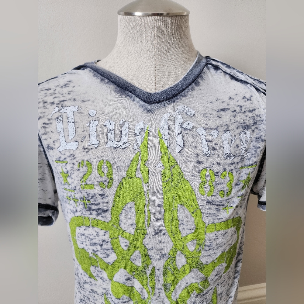 Mens Burnout Tee